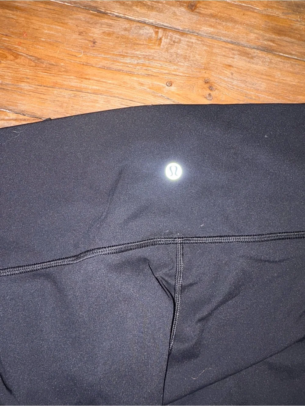 Lululemon Black High Rise Leggings Size 8 Wunder Train Under Yoga